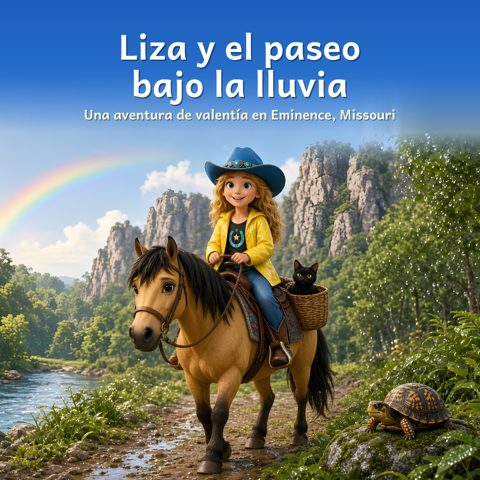 Liza y el paseo bajo la lluvia cover (Spanish)